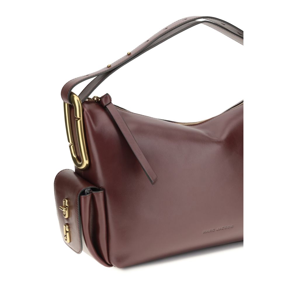 Bordeaux Calf Leather Bos Taurus Shoulder Bag