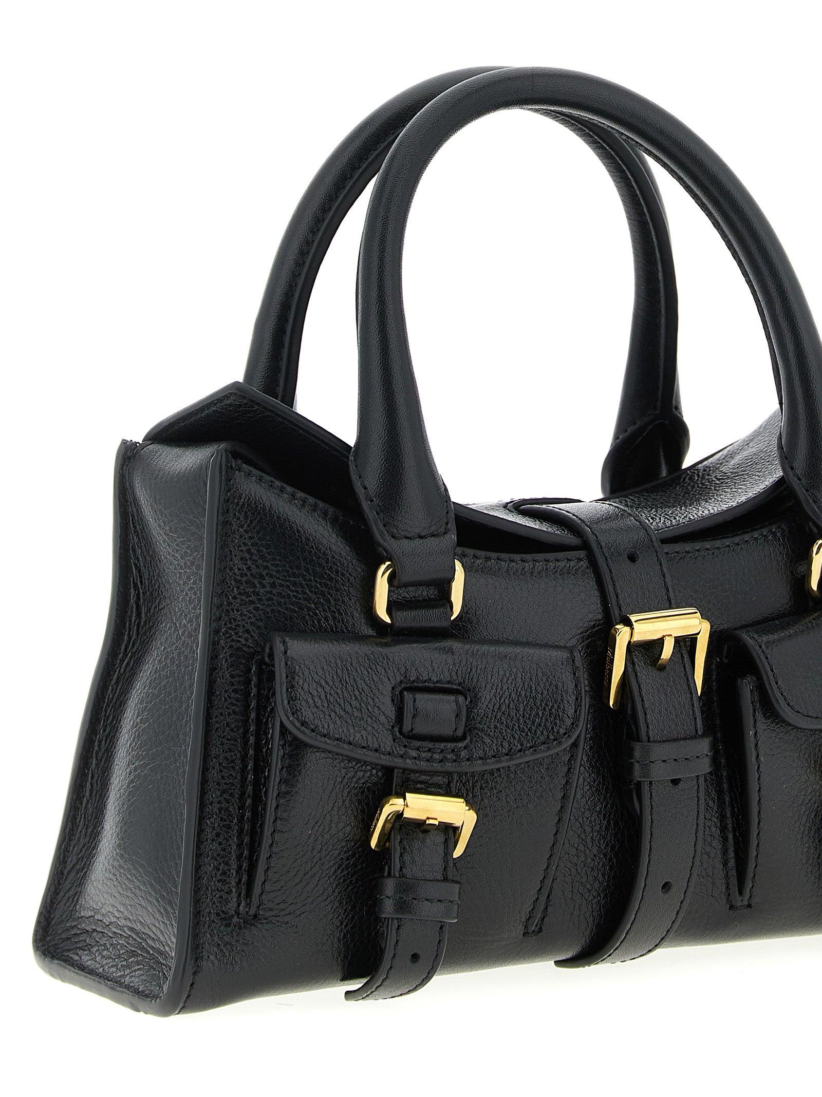 Black Calfskin Handbag