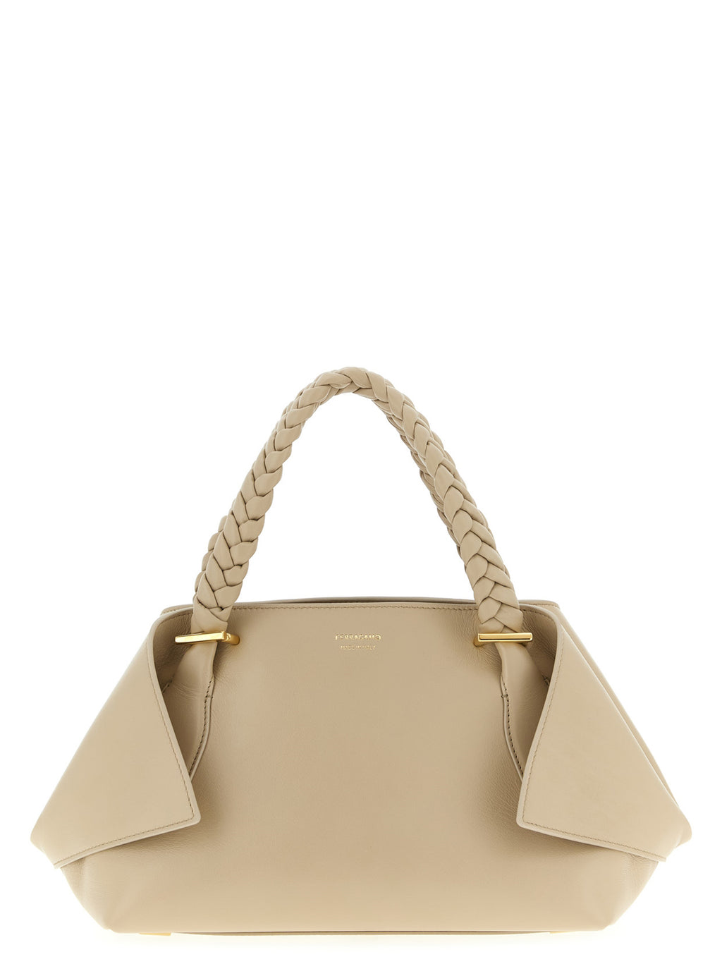 Gray Calfskin Handbag