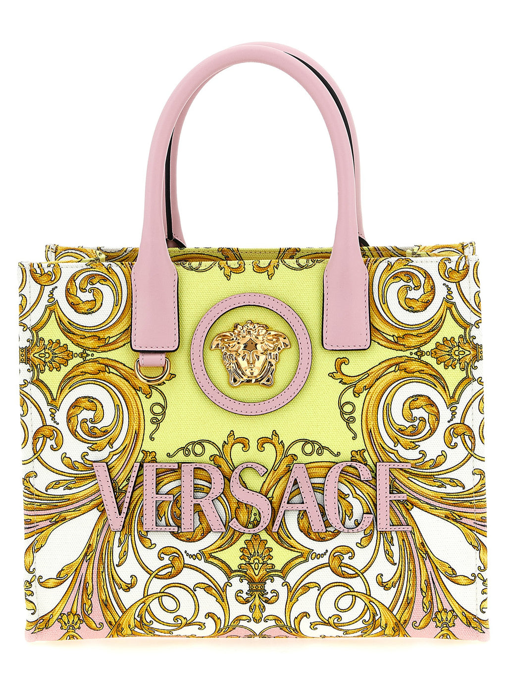 Multicolor Cotton Tote Bag