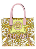 Multicolor Cotton Tote Bag