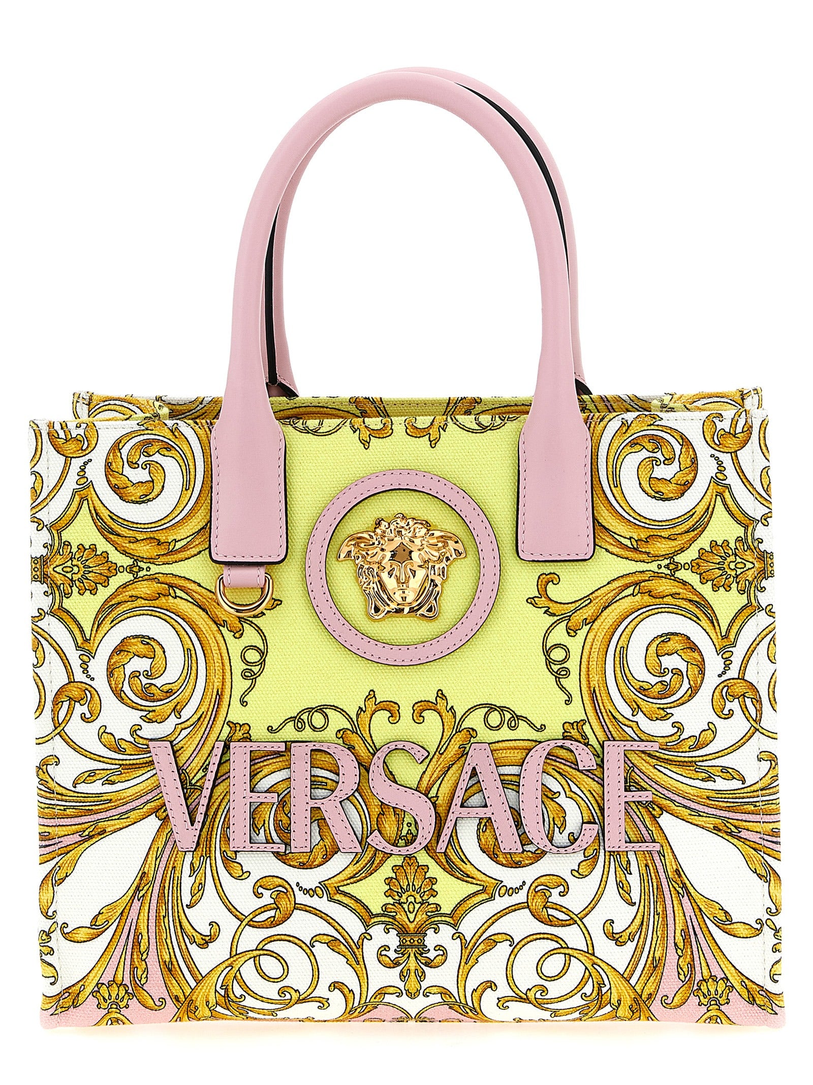 Multicolor Cotton Tote Bag