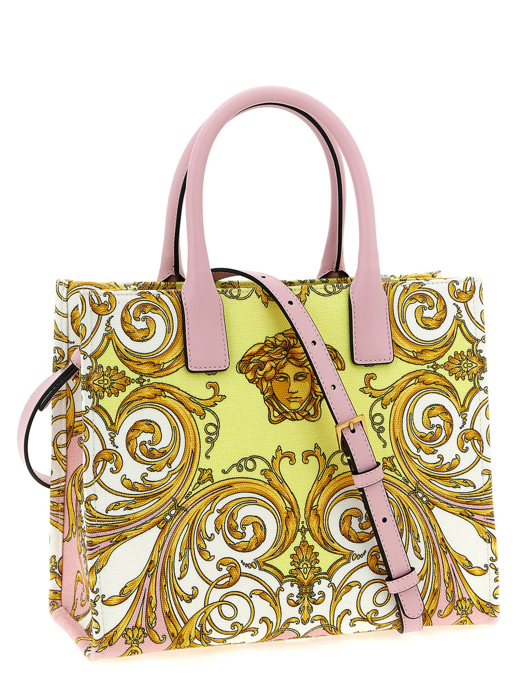 Multicolor Cotton Tote Bag