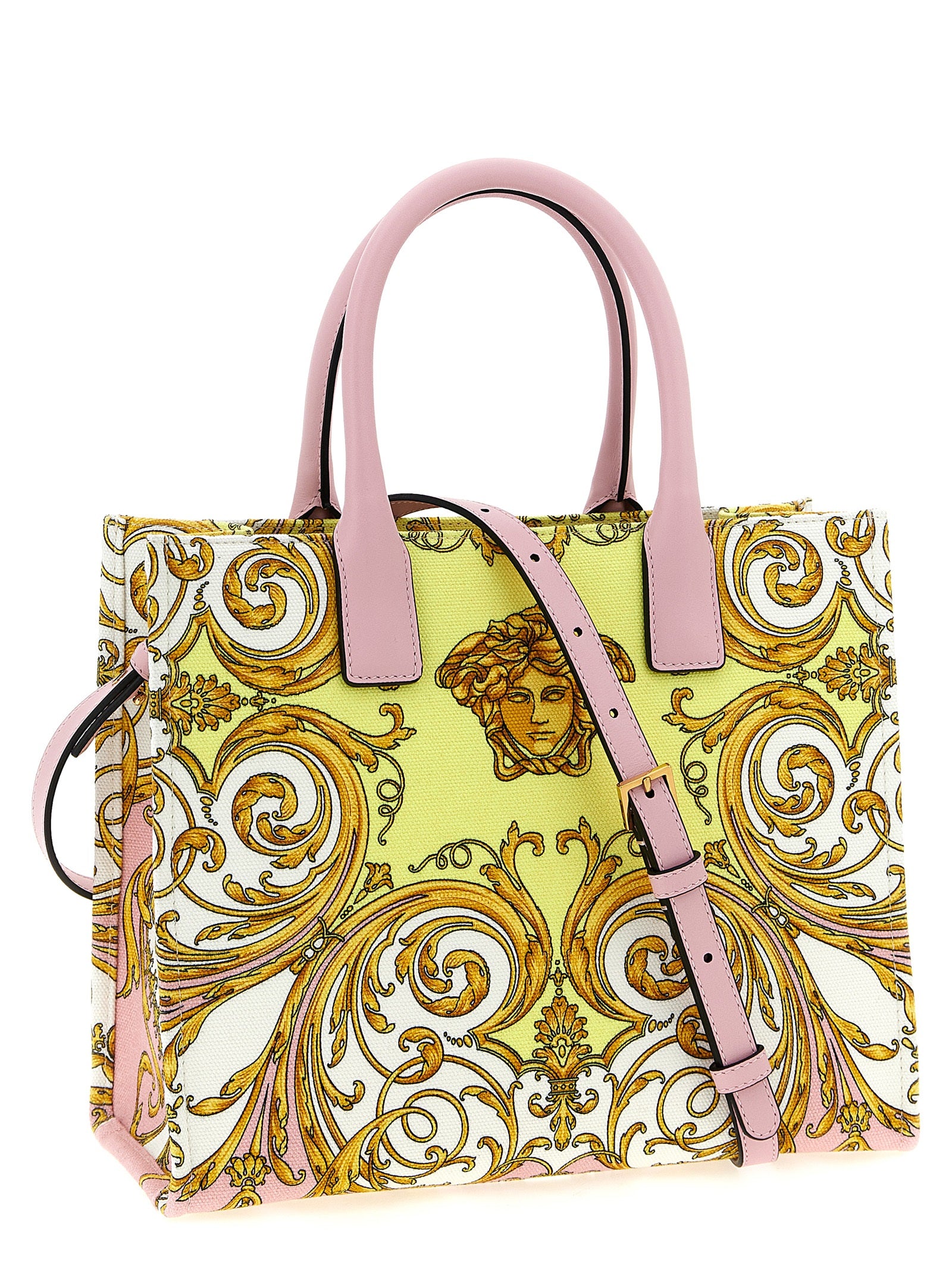 Multicolor Cotton Tote Bag