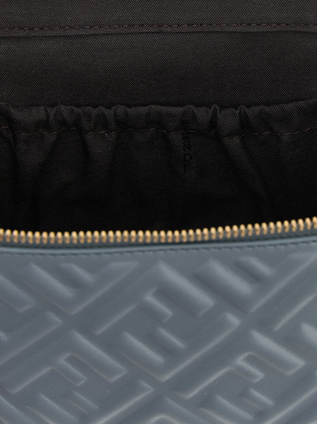 Blue Lamb Leather Handbag