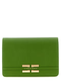 Bicolor Polyester Crossbody Bag