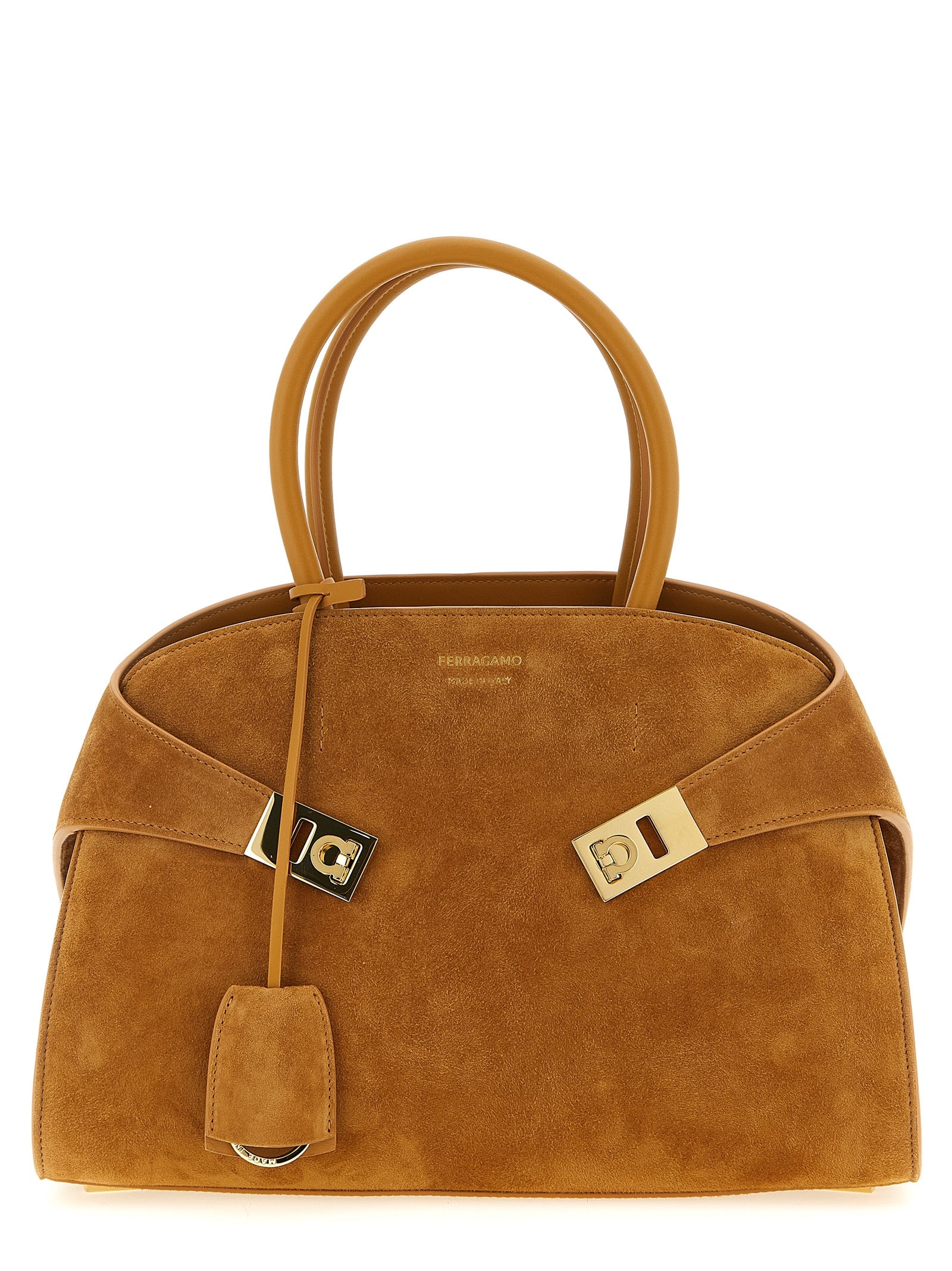 Beige Goatskin Handbag