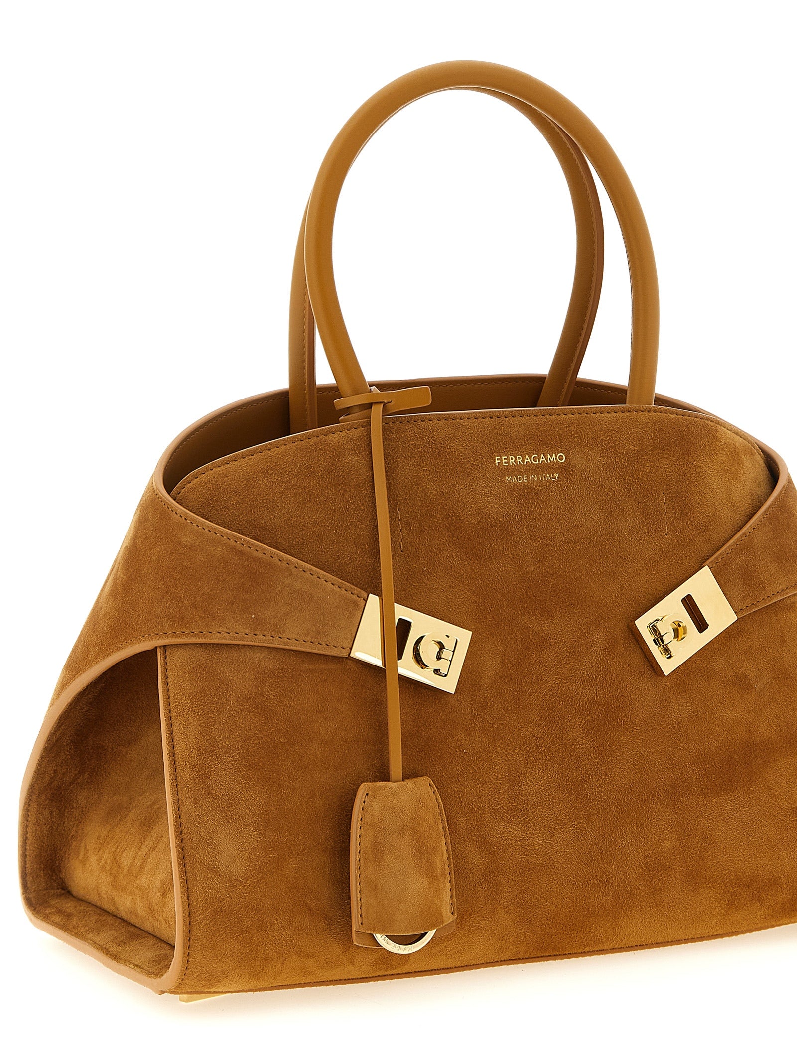 Beige Goatskin Handbag