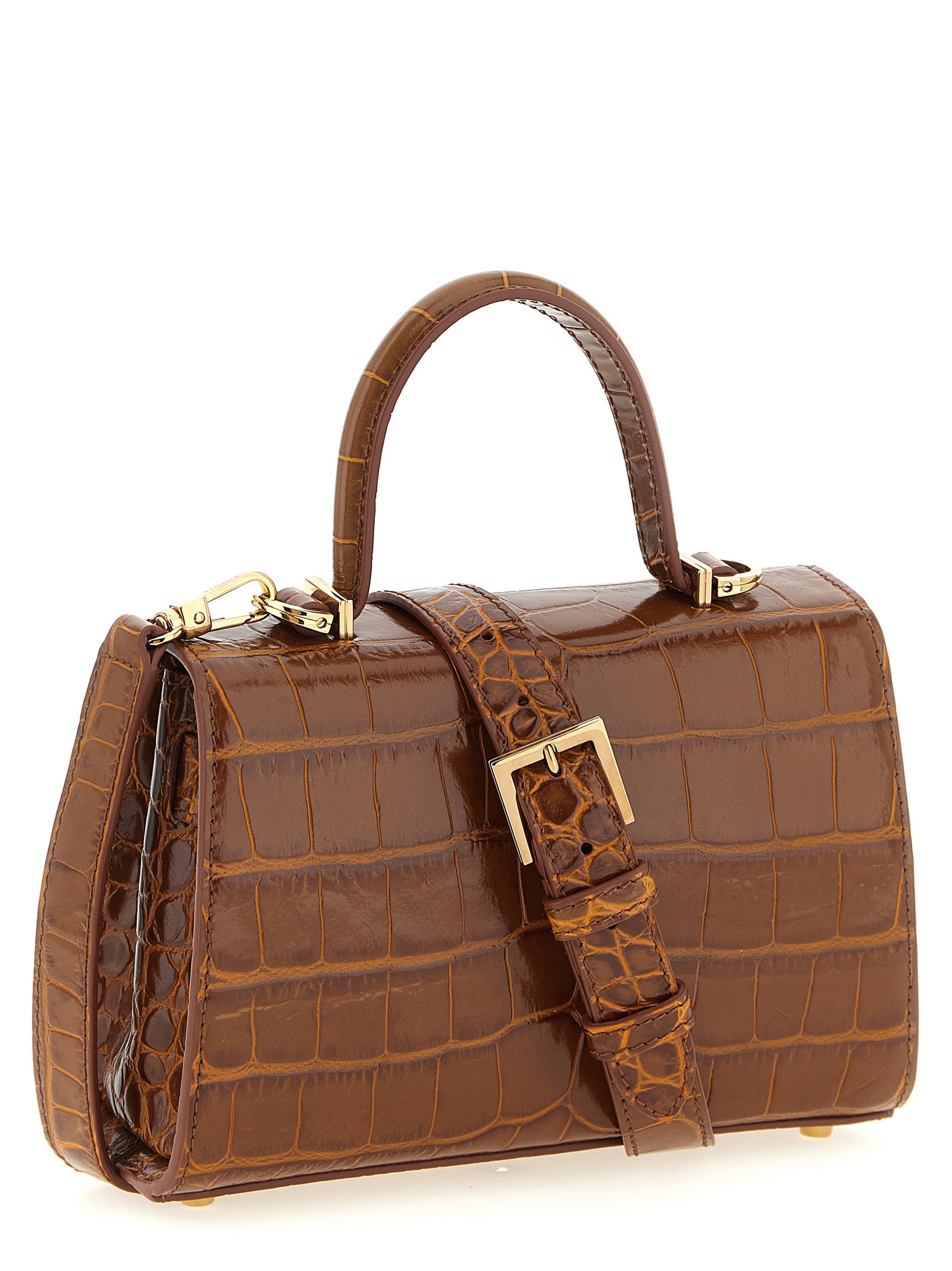 Brown Calfskin Handbag