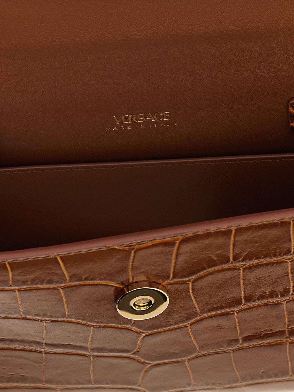 Brown Calfskin Handbag