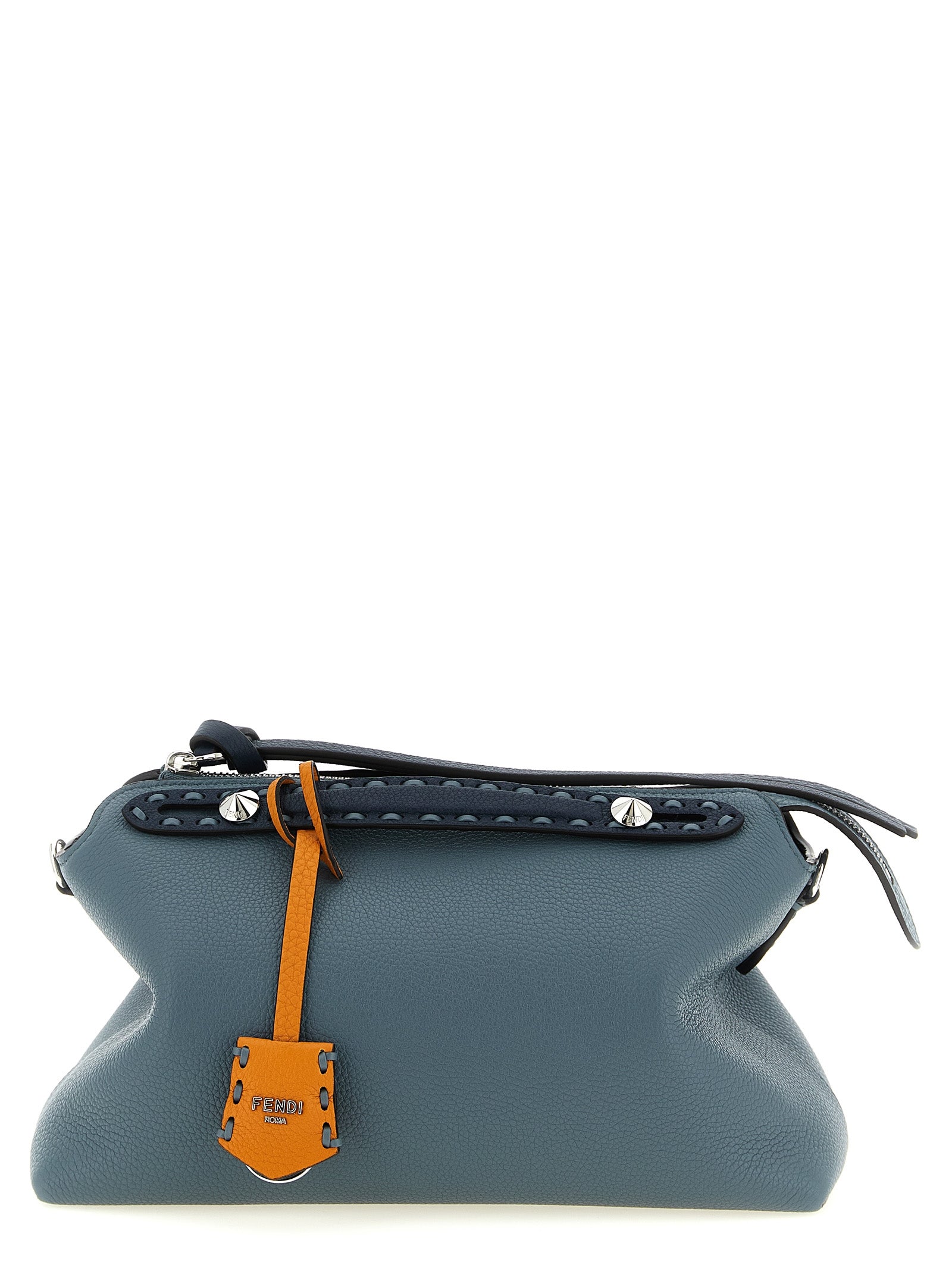 Blue Calfskin Handbag