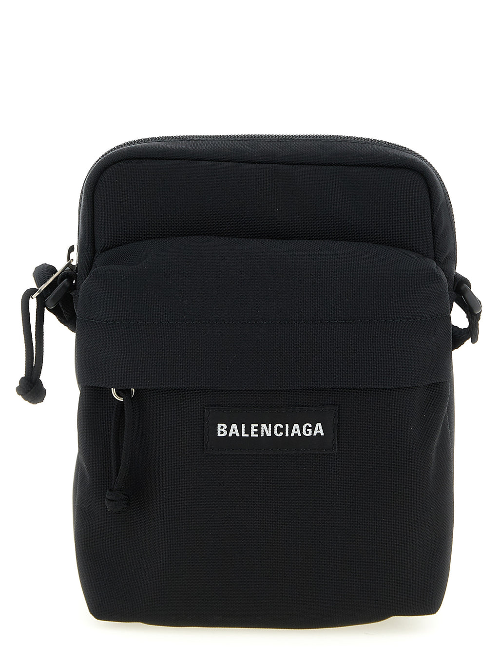 Black Polyamide Crossbody Bag