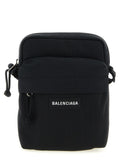 Black Polyamide Crossbody Bag