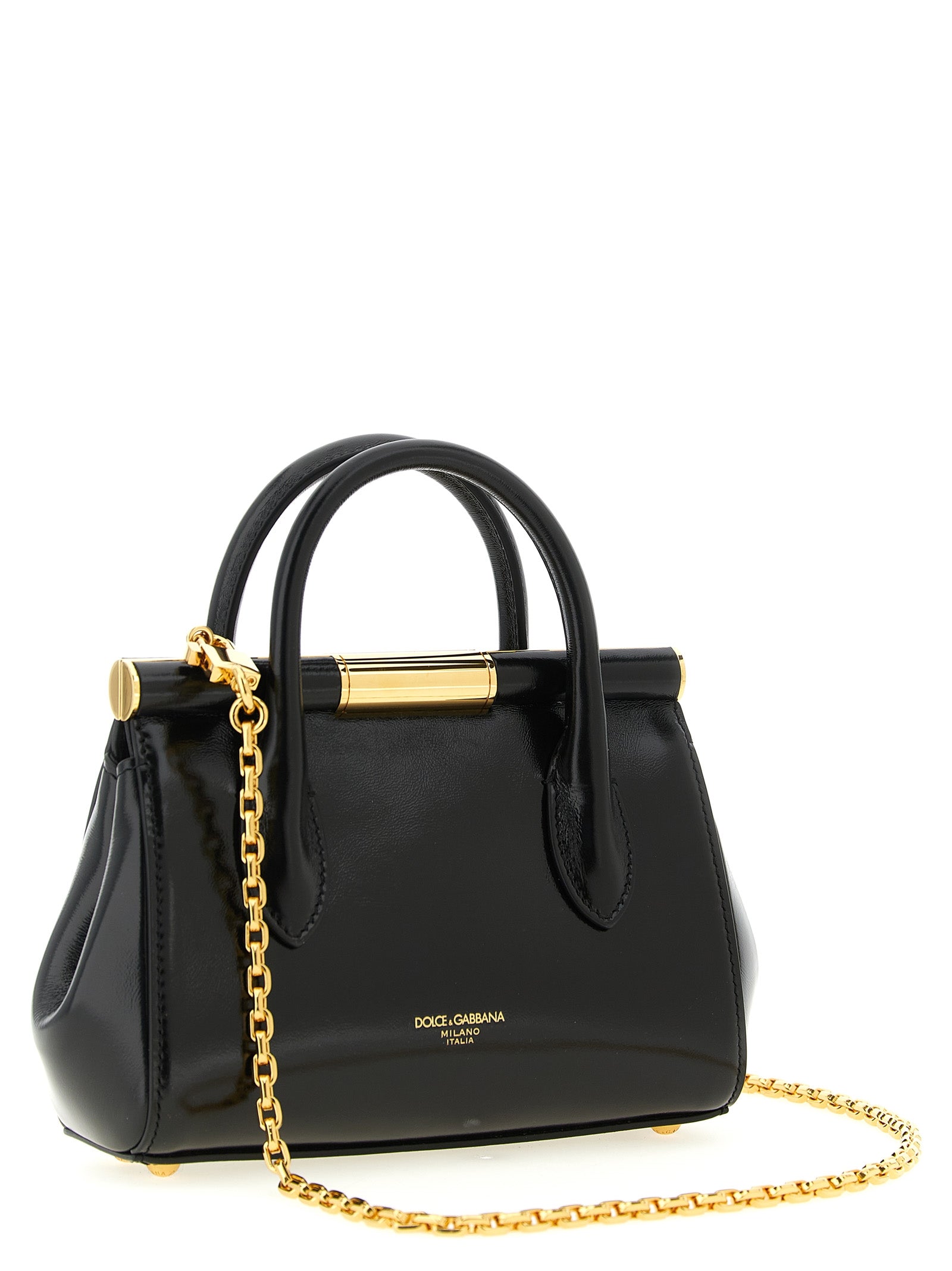 Black Calfskin Handbag