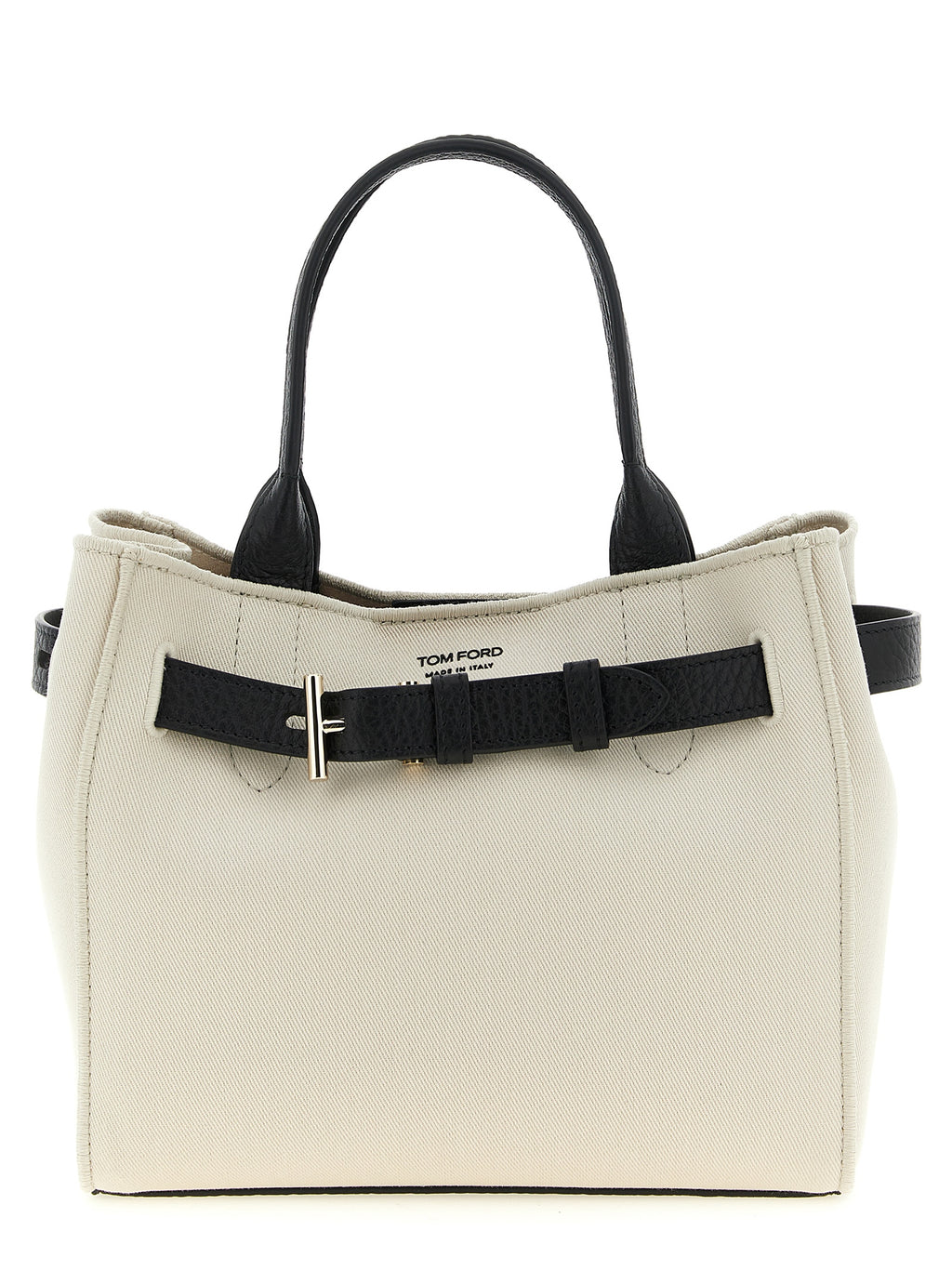 Bicolor Cotton Tote Bag