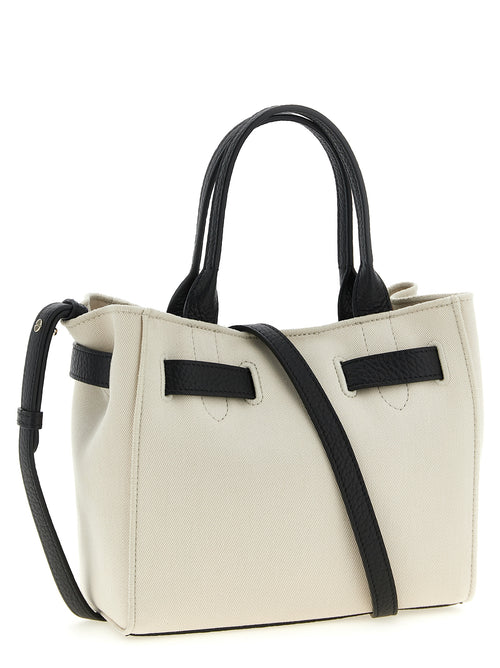 Bicolor Cotton Tote Bag