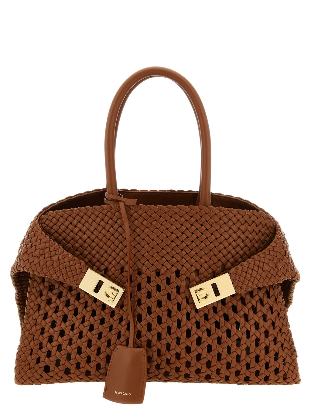 Brown Calfskin Handbag