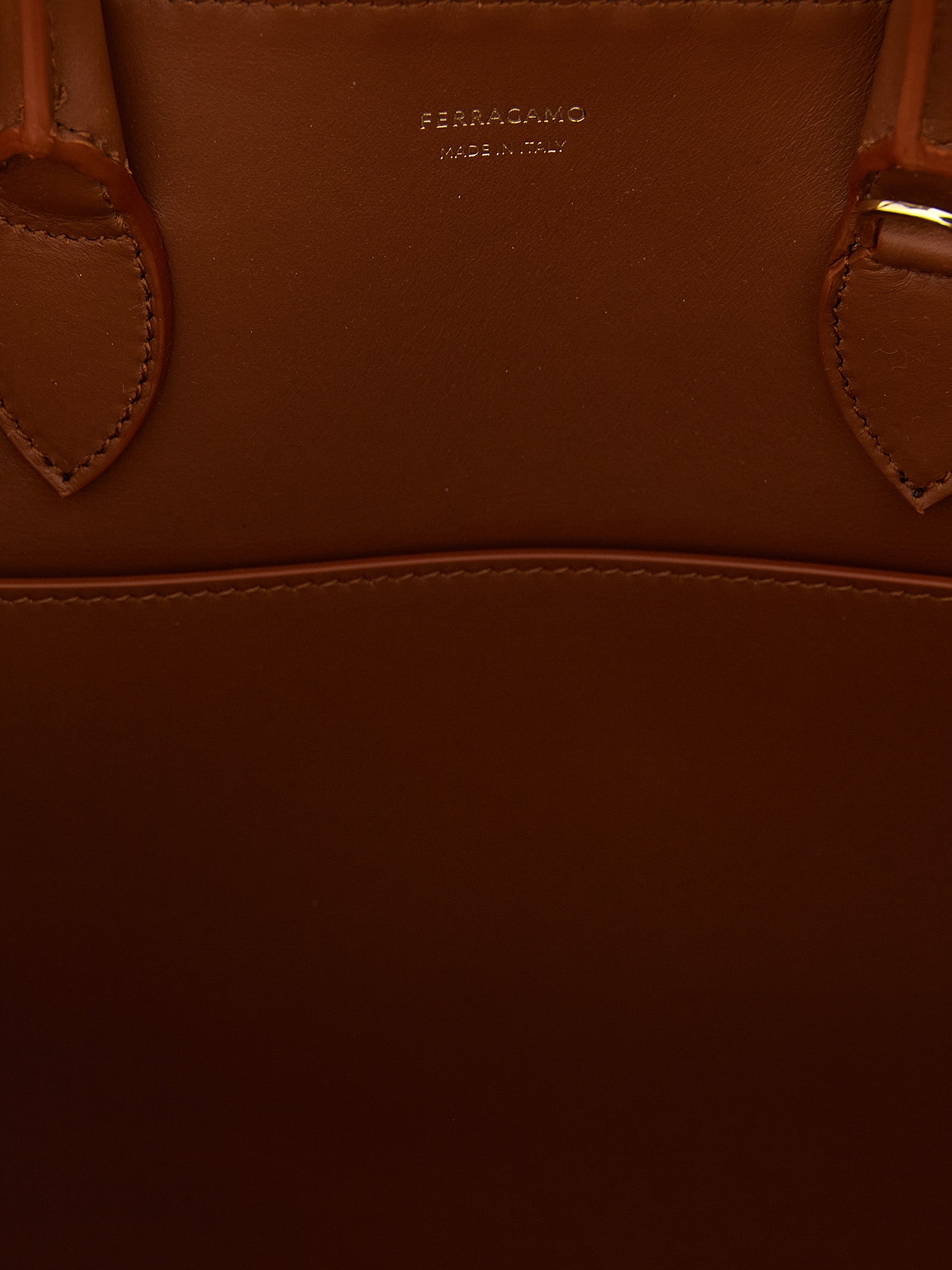Brown Calfskin Handbag
