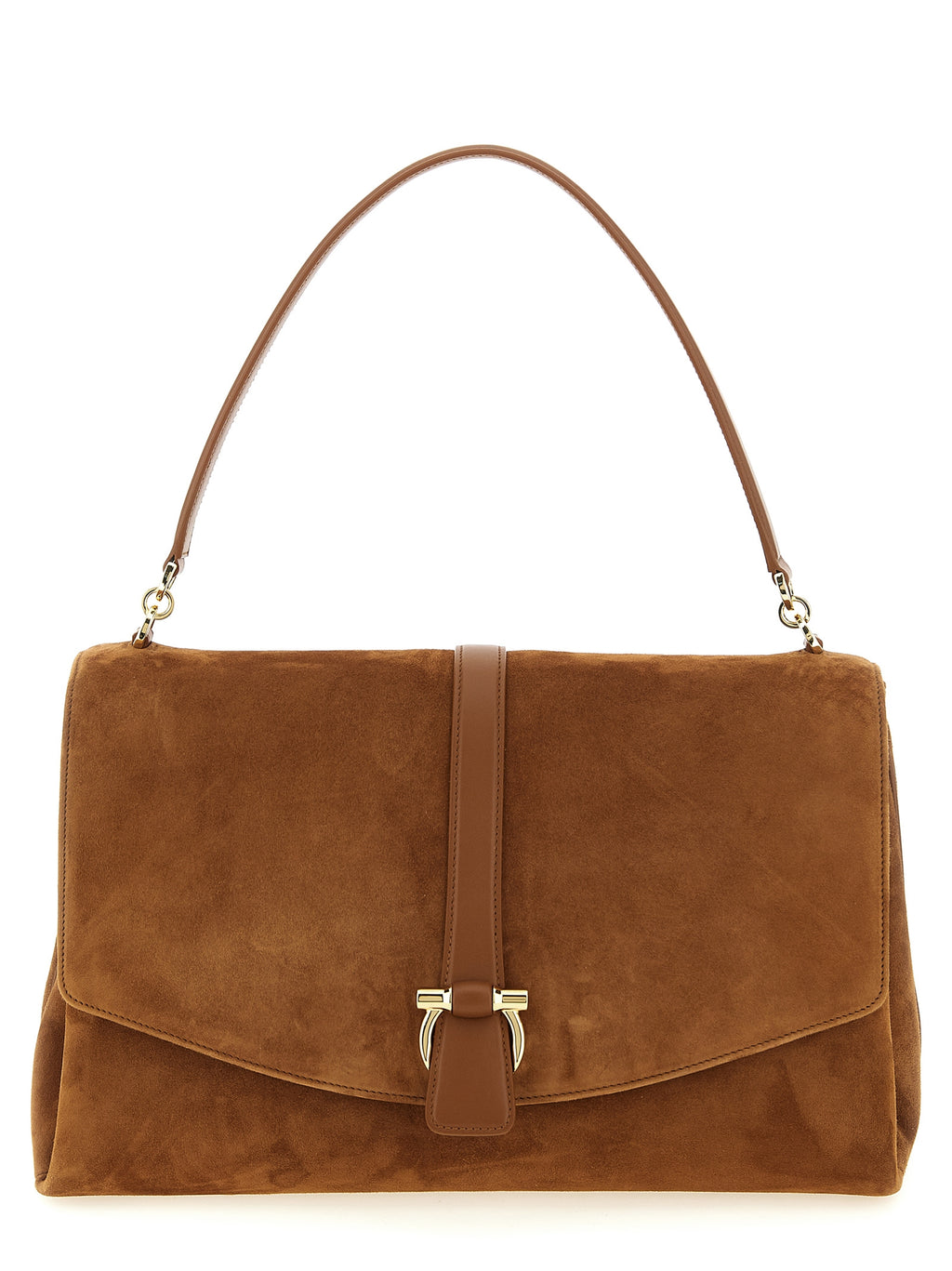 Brown Goatskin Shoulder Bag