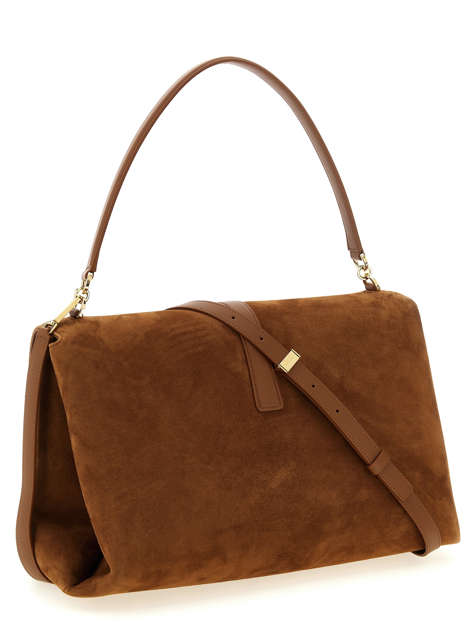 Brown Goatskin Shoulder Bag