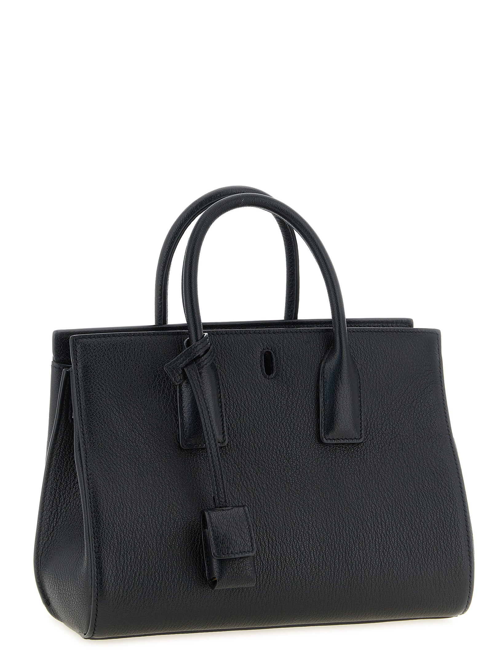 Black Goatskin Handbag