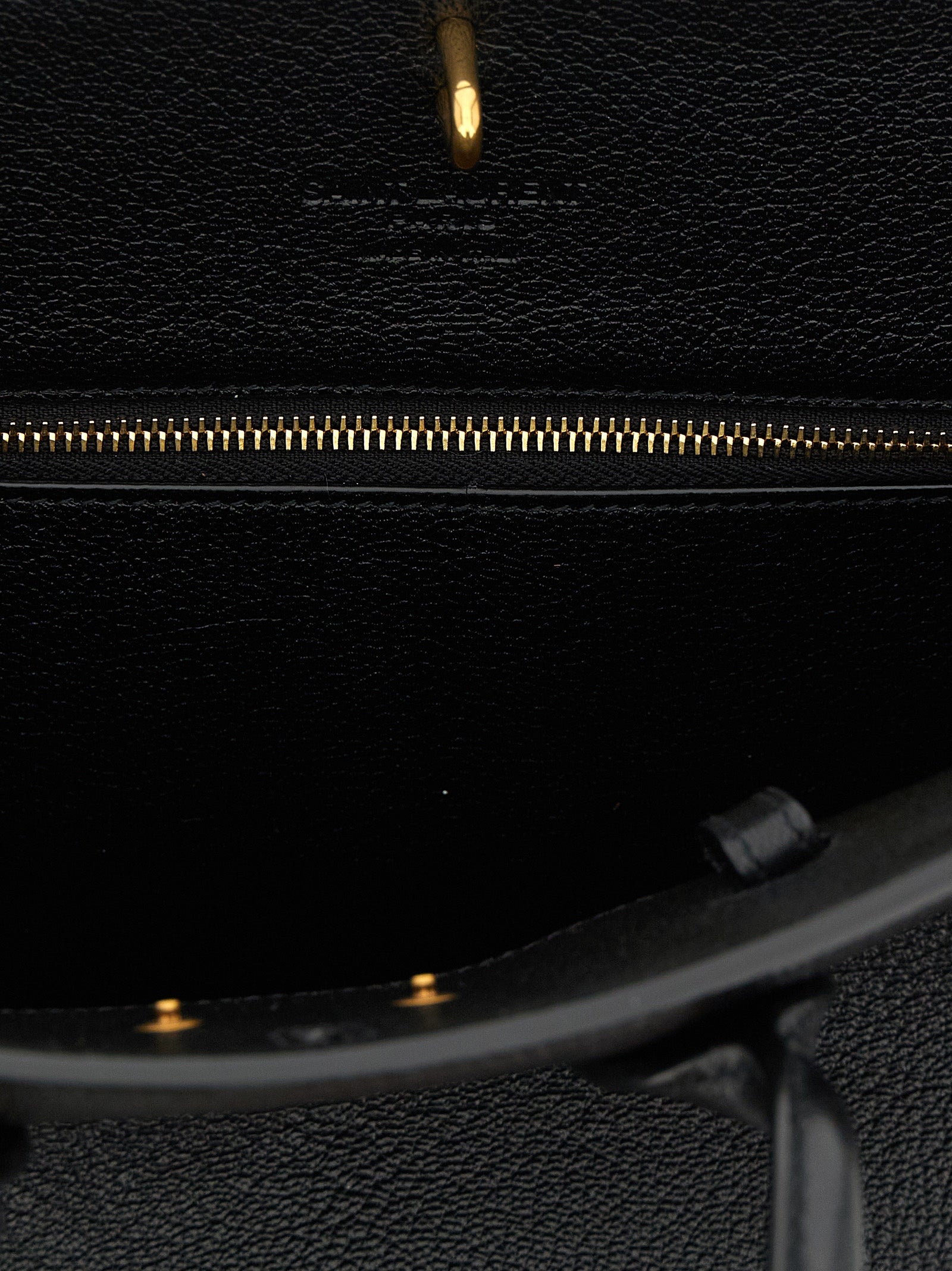 Black Goatskin Handbag