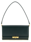 Bicolor Calfskin Shoulder Bag