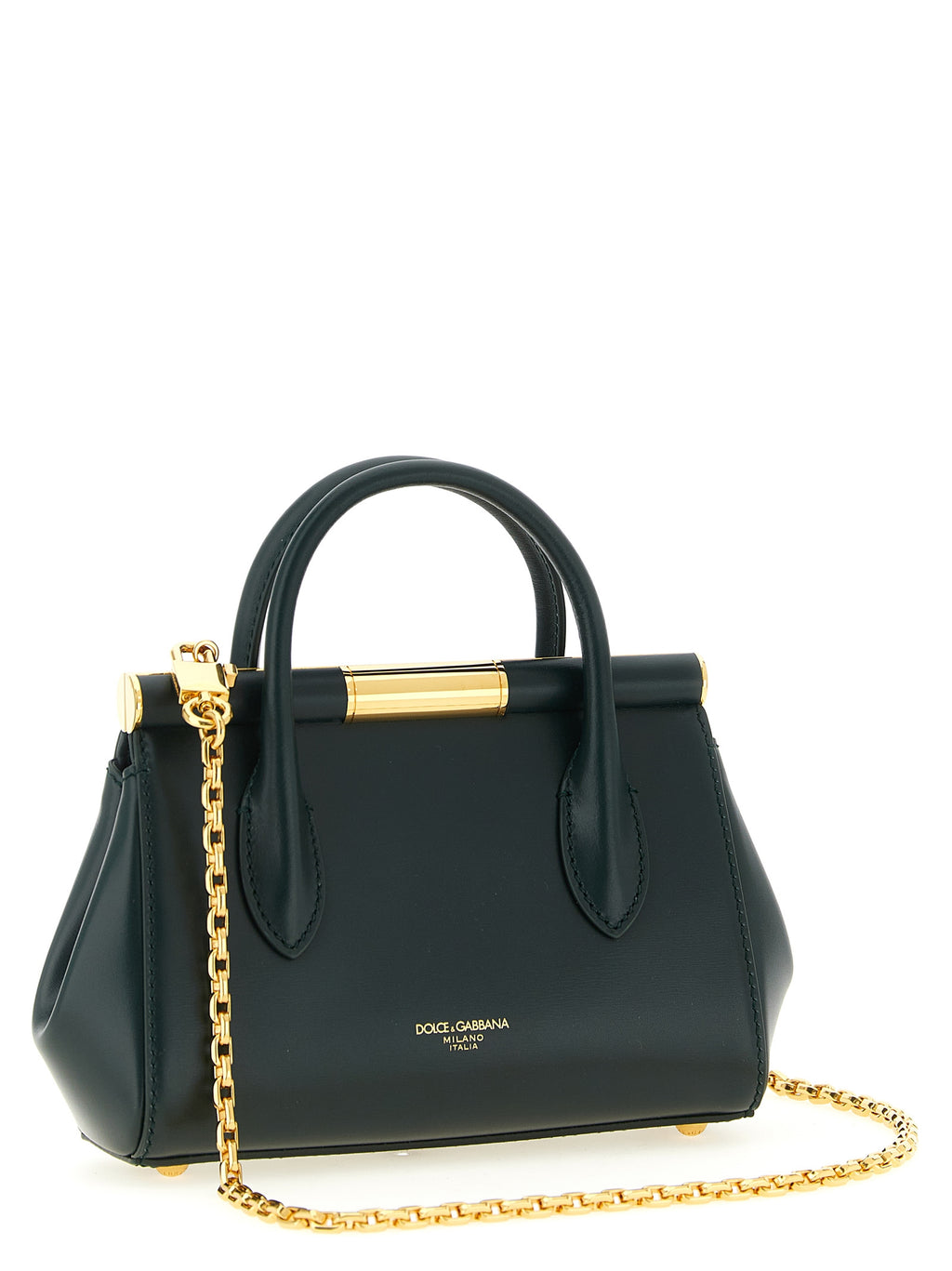 Bicolor Calfskin Handbag