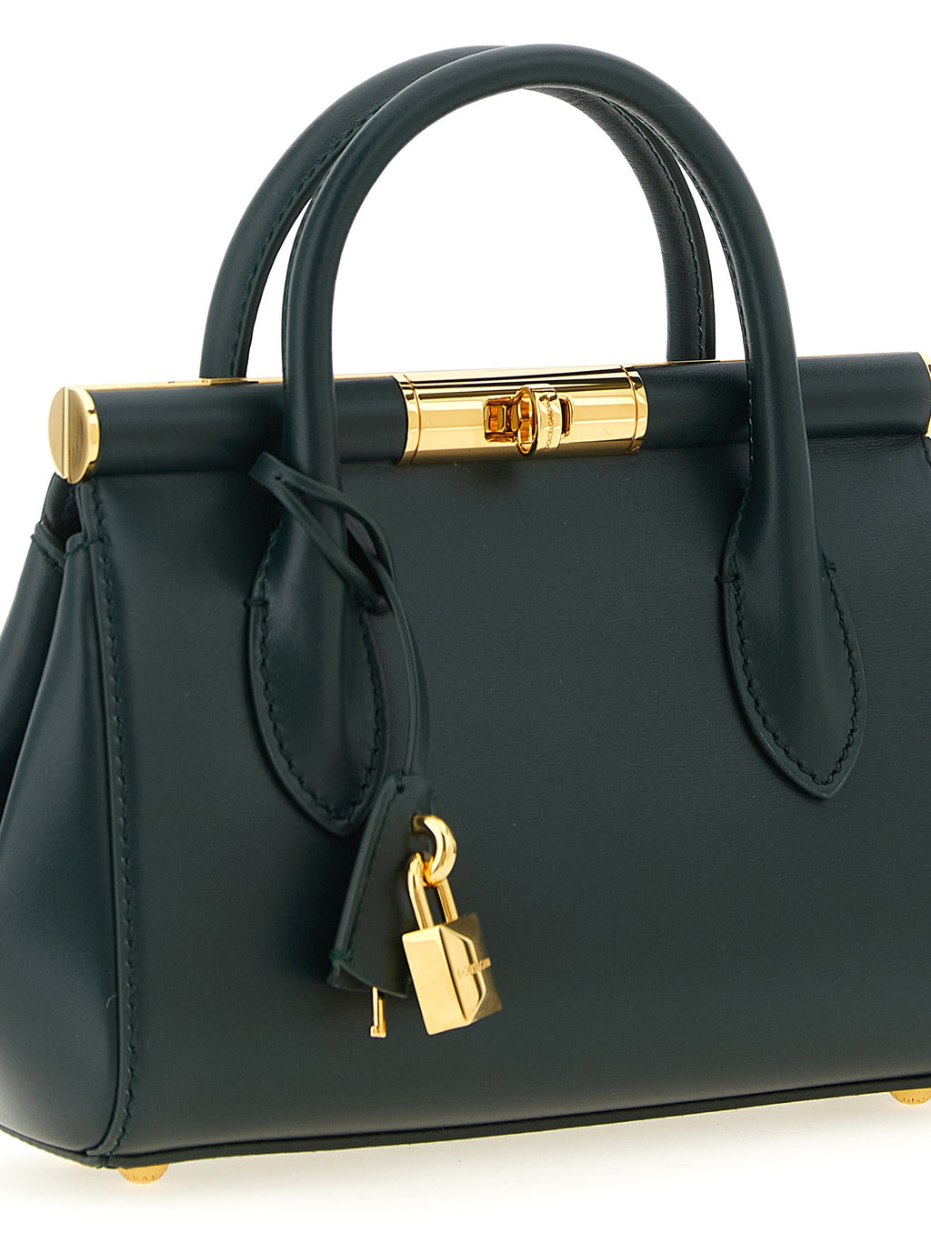 Bicolor Calfskin Handbag