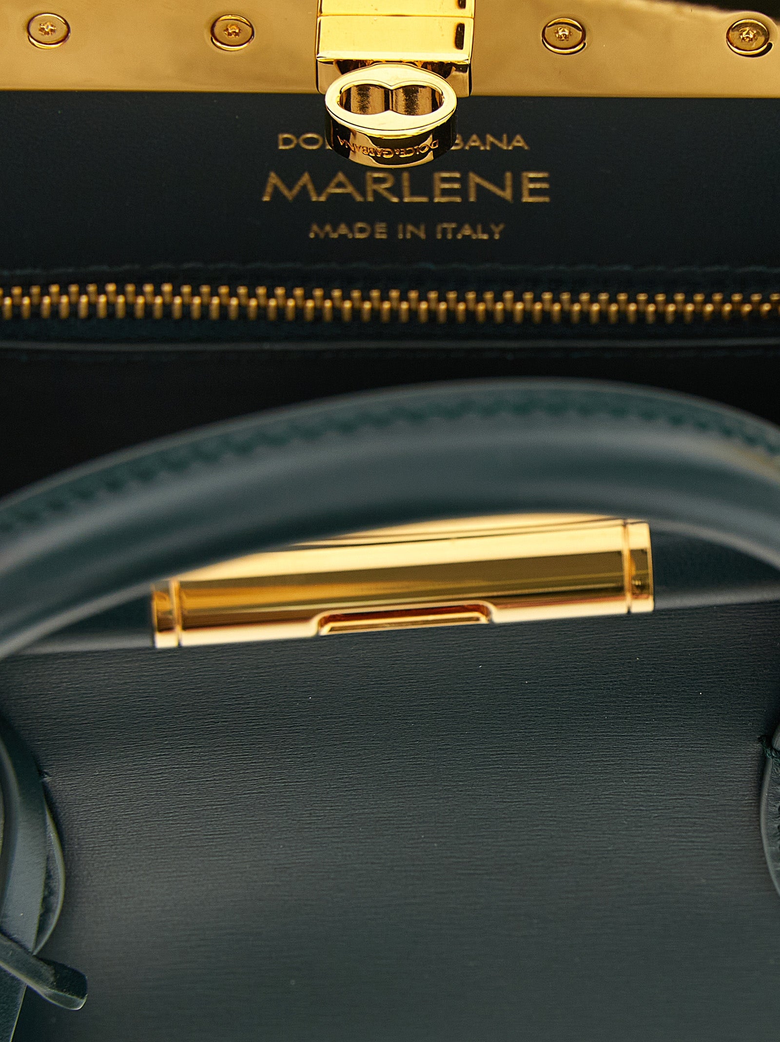 Bicolor Calfskin Handbag