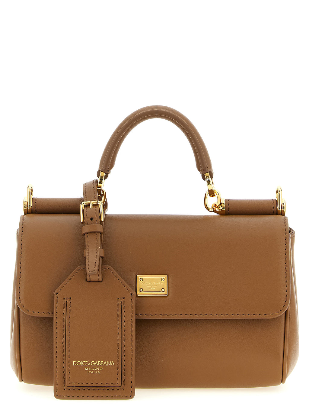 Brown Calfskin Handbag