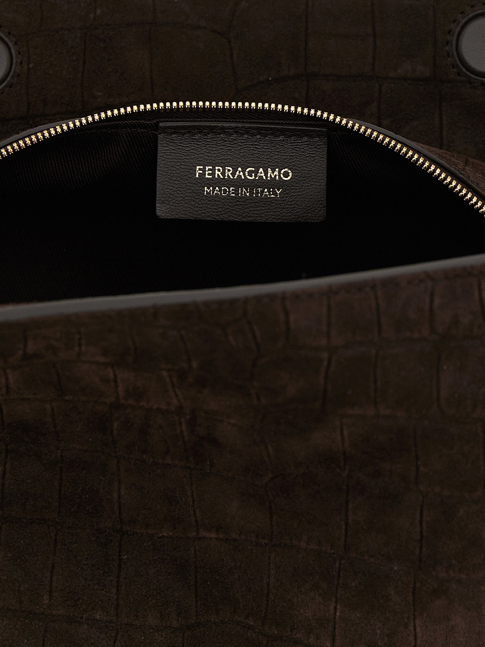Brown Goatskin Shoulder Bag