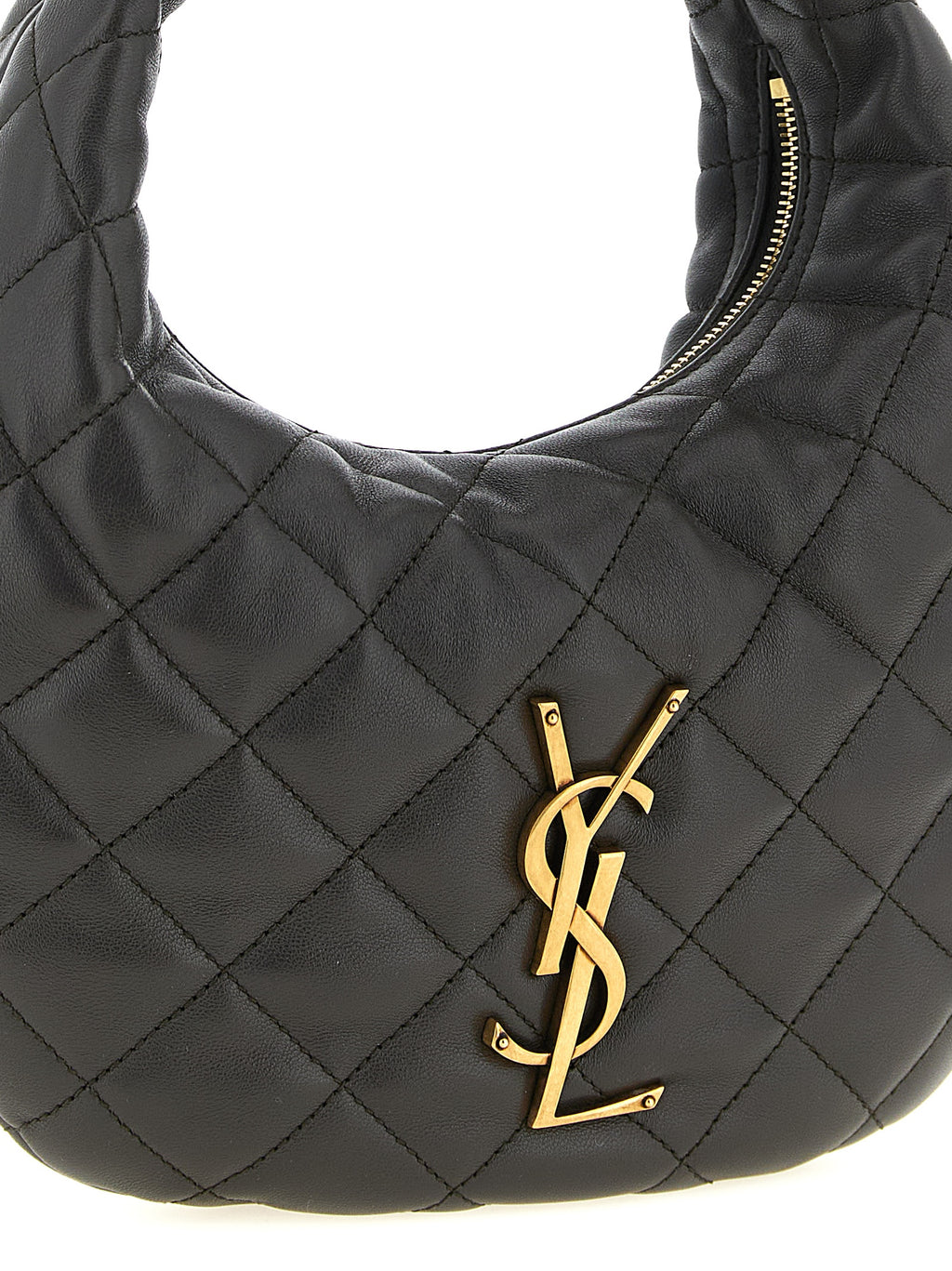 Brown Lamb Leather Handbag