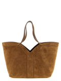 Brown Calfskin Tote Bag