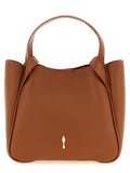 Brown Calfskin Tote Bag