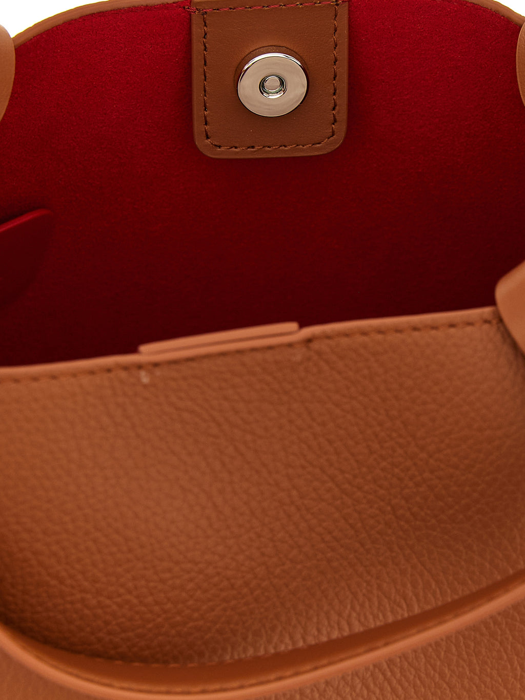 Brown Calfskin Tote Bag