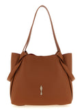 Brown Calfskin Tote Bag