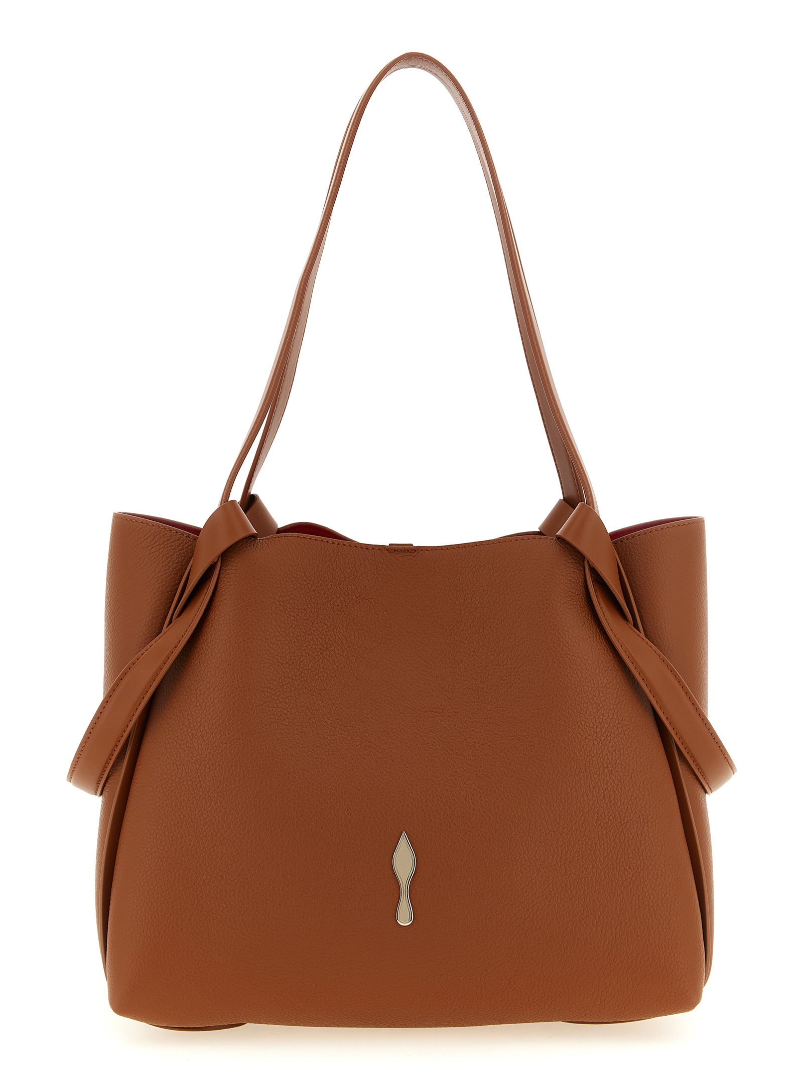 Brown Calfskin Tote Bag