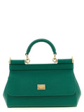 Bicolor Calfskin Handbag