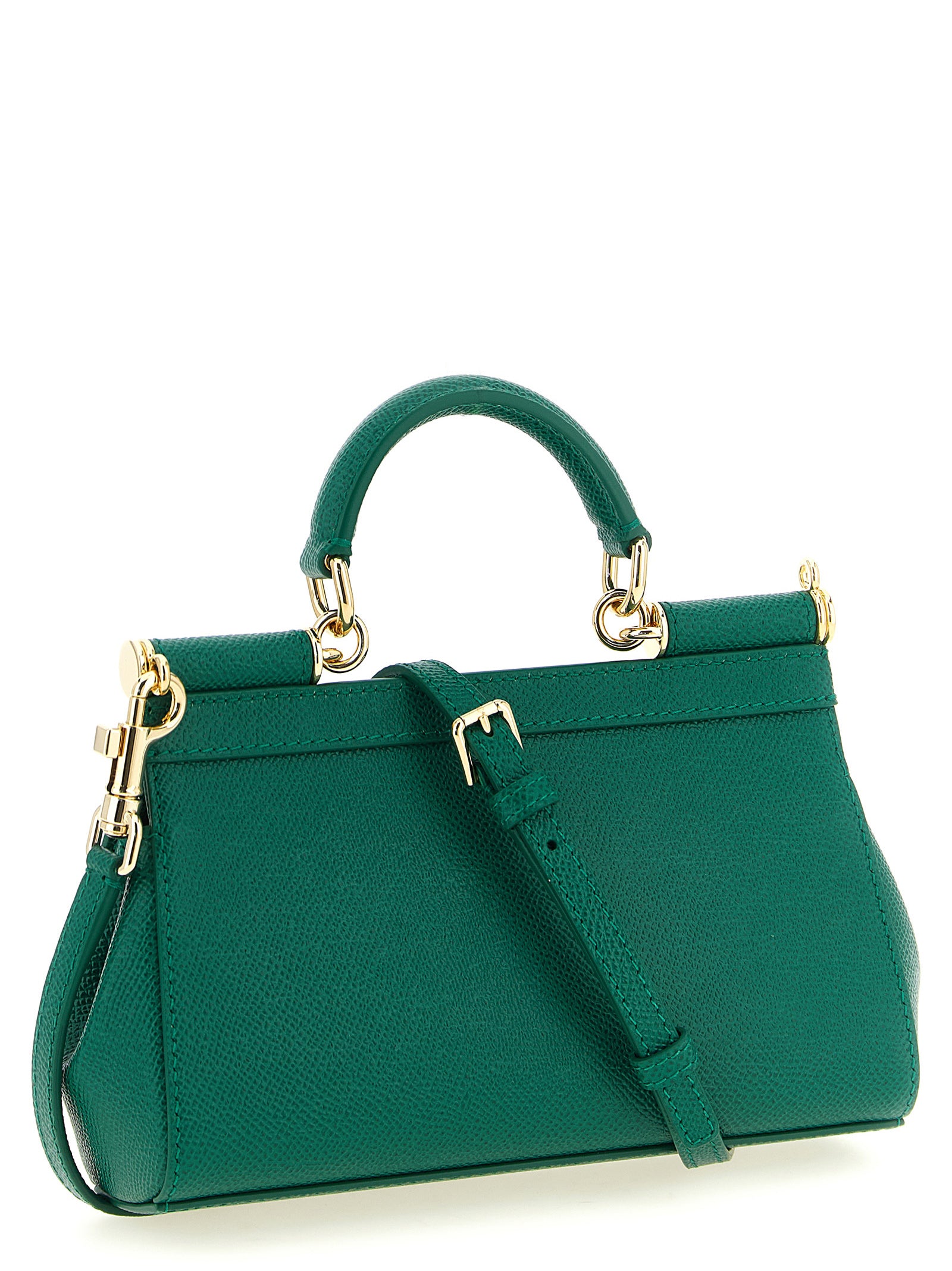 Bicolor Calfskin Handbag