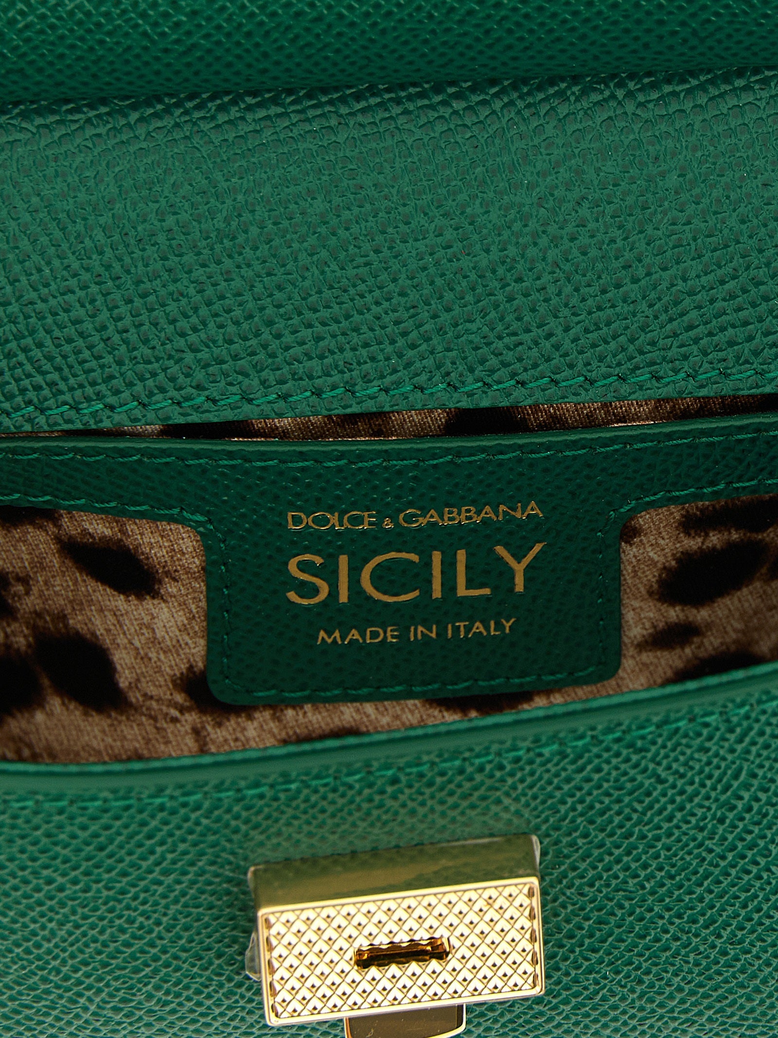 Bicolor Calfskin Handbag