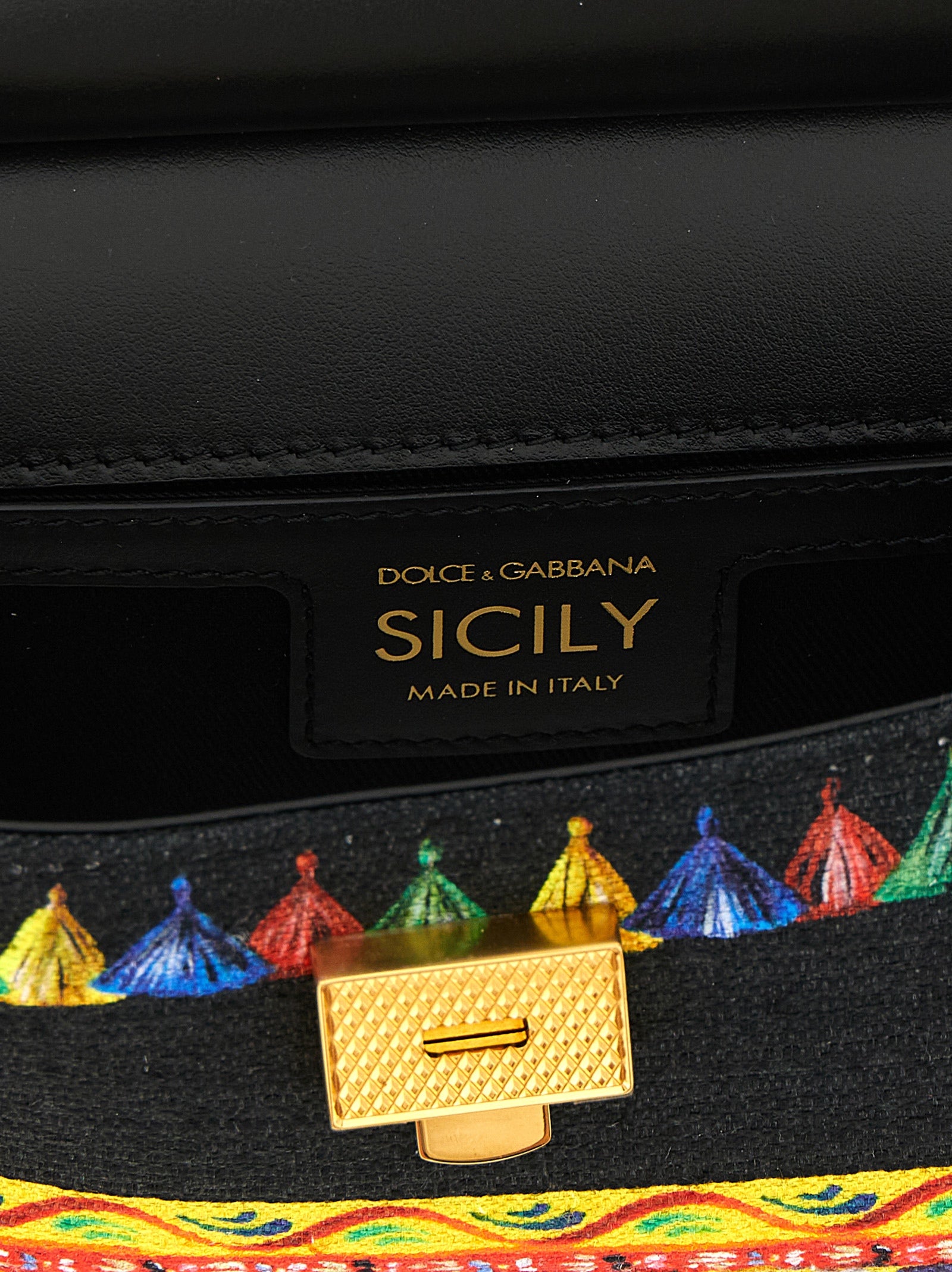 Multicolor Cotton Handbag