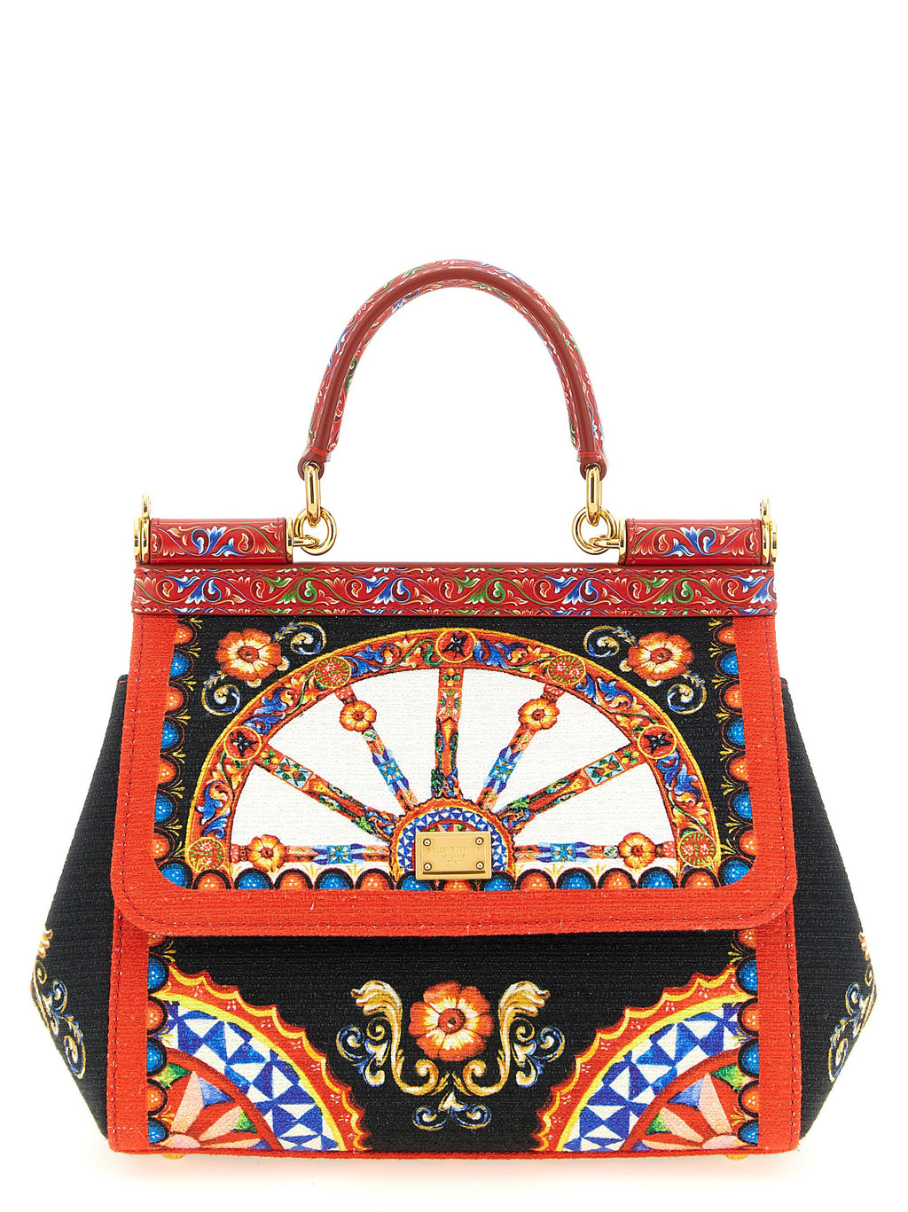 Multicolor Cotton Handbag