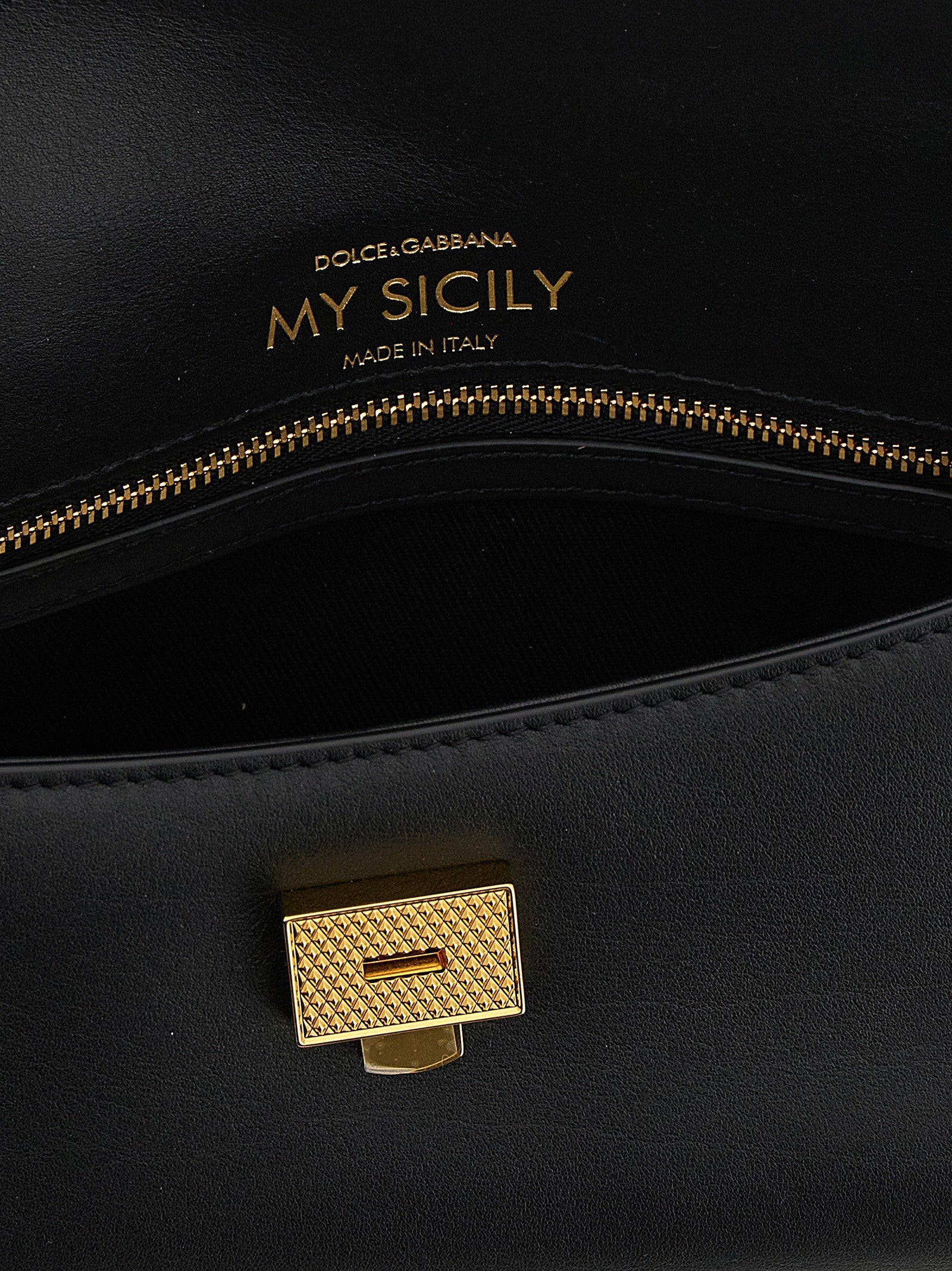 Black Calfskin Handbag