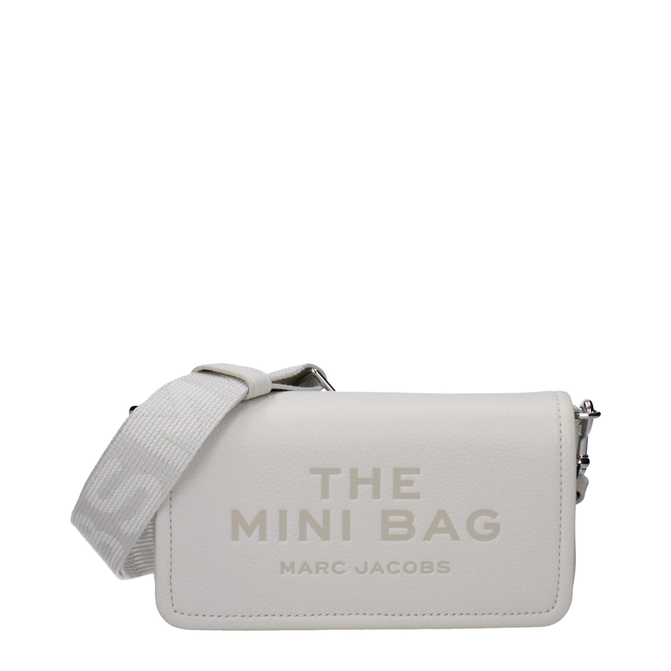 White Leather Crossbody Bag