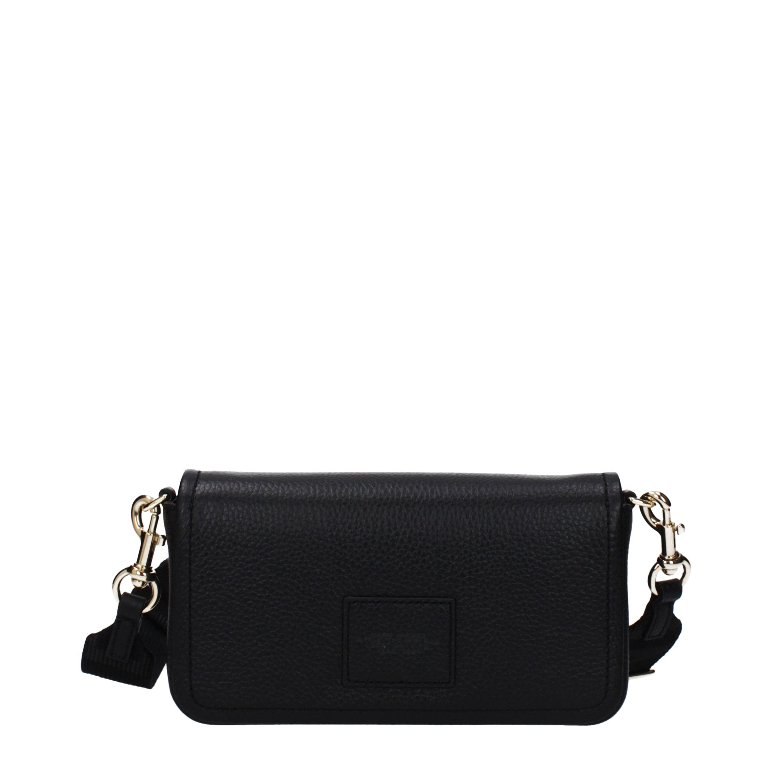 Black Leather Crossbody Bag