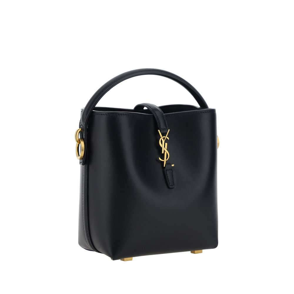 Black Calf Leather Bos Taurus Shoulder Bag