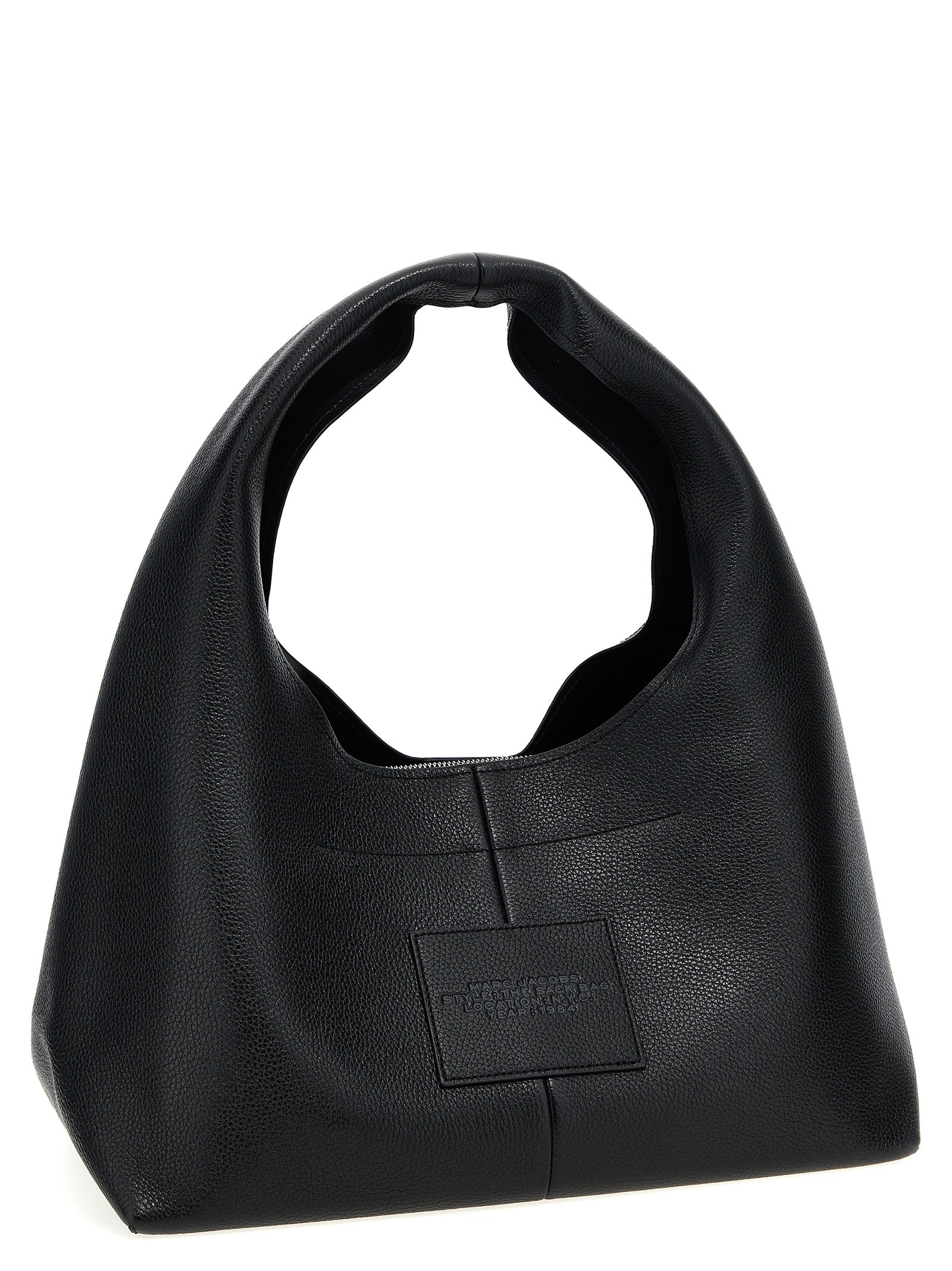 Black Cowhide Shoulder Bag