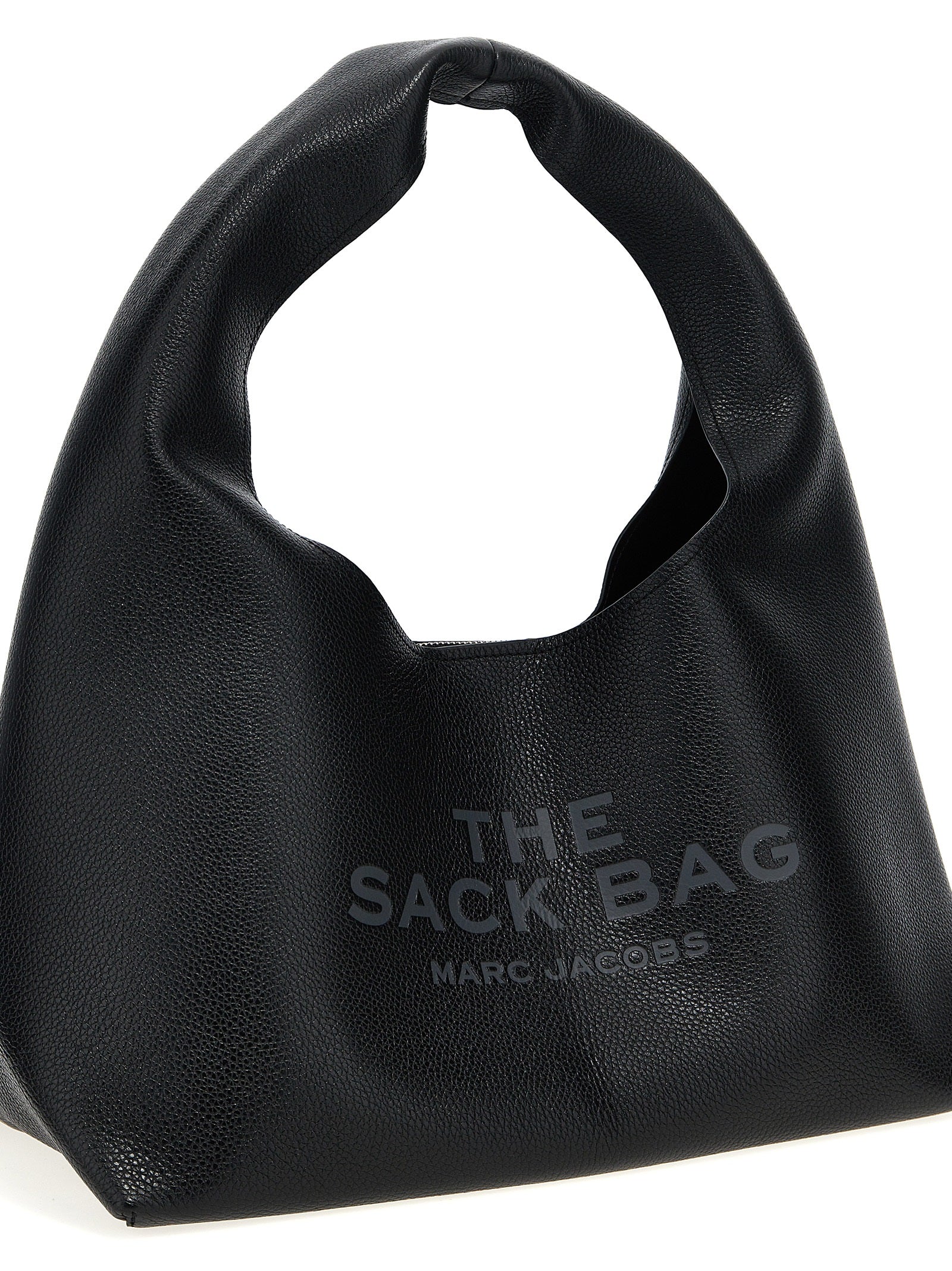 Black Cowhide Shoulder Bag