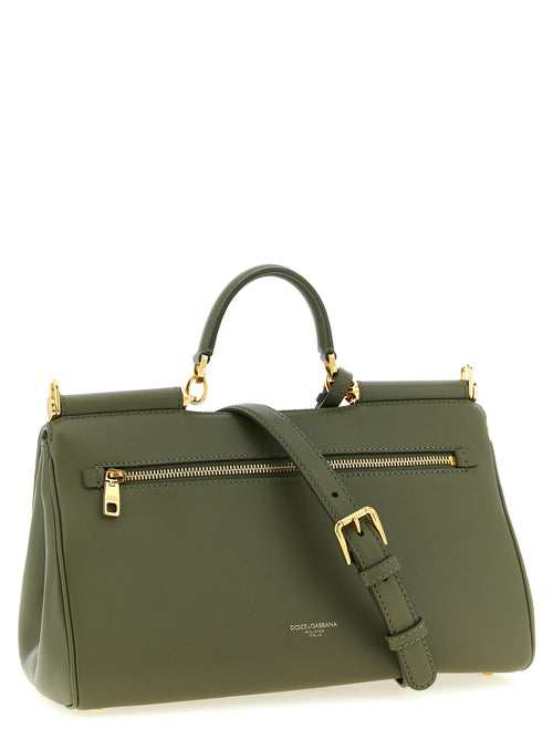 Bicolor Calfskin Handbag
